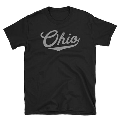 Ohio T-Shirt - Baseball Script Sports Style Ohio Shirt - 207 Threads