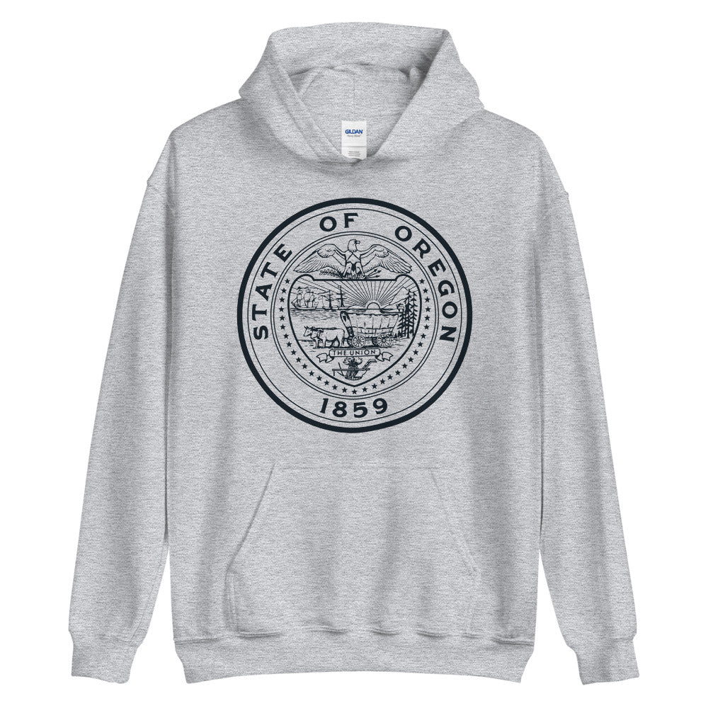 Sport Gray Oregon State Sweatshirt | The State Seal of Oregon