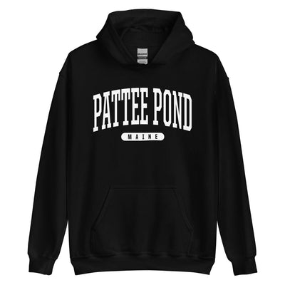Pattee Pond Hoodie - Pattee Pond ME Maine Hooded Sweatshirt