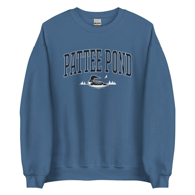 Pattee Pond Loon & Eagle Crewneck Sweatshirt-207 Threads