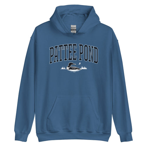 Pattee Pond Loon & Eagle Hoodie Hooded Sweatshirt