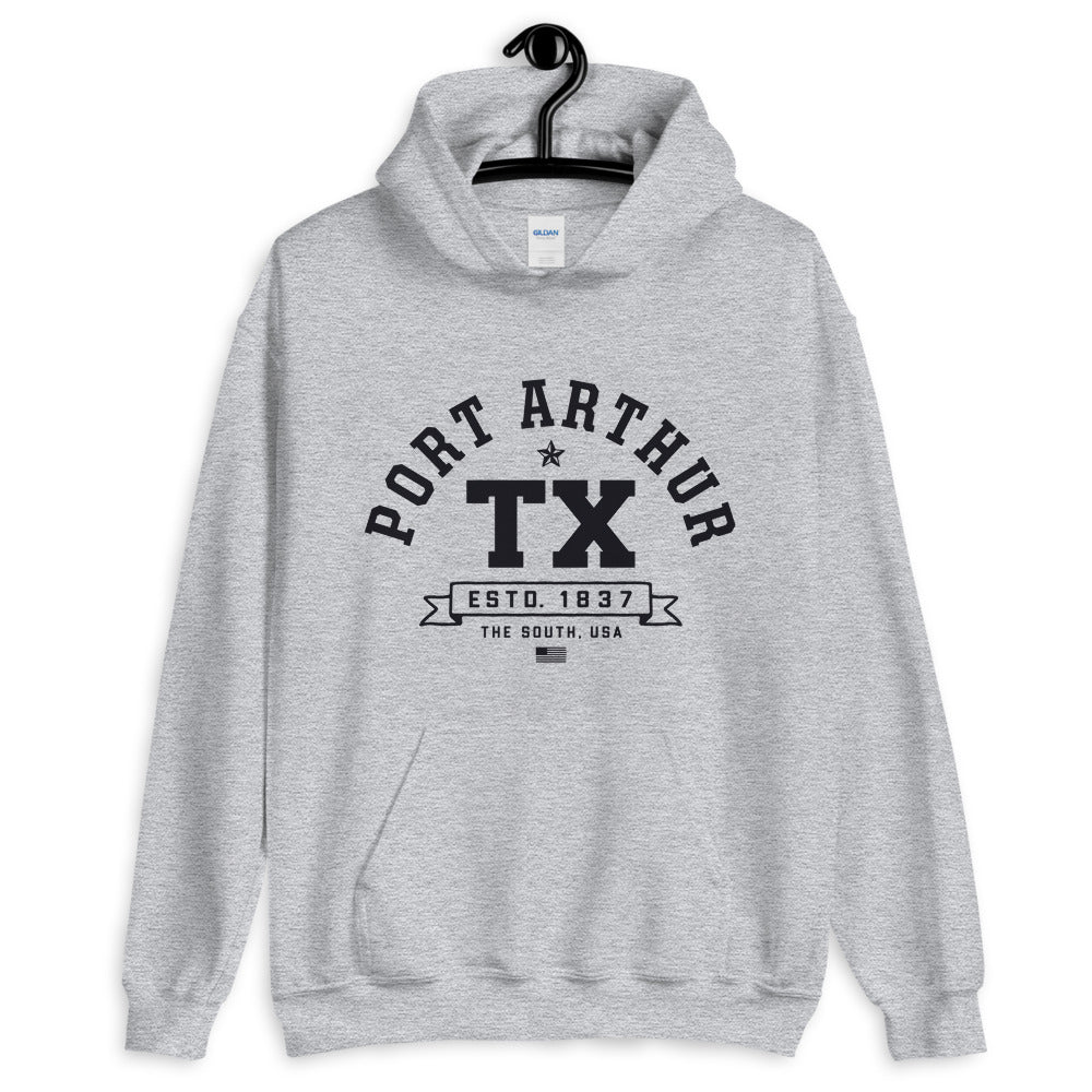 Port Arthur Texas Hoodie Hooded Sweatshirt - 207 Threads