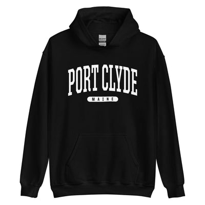 Port Clyde Hoodie - Port Clyde ME Maine Hooded Sweatshirt