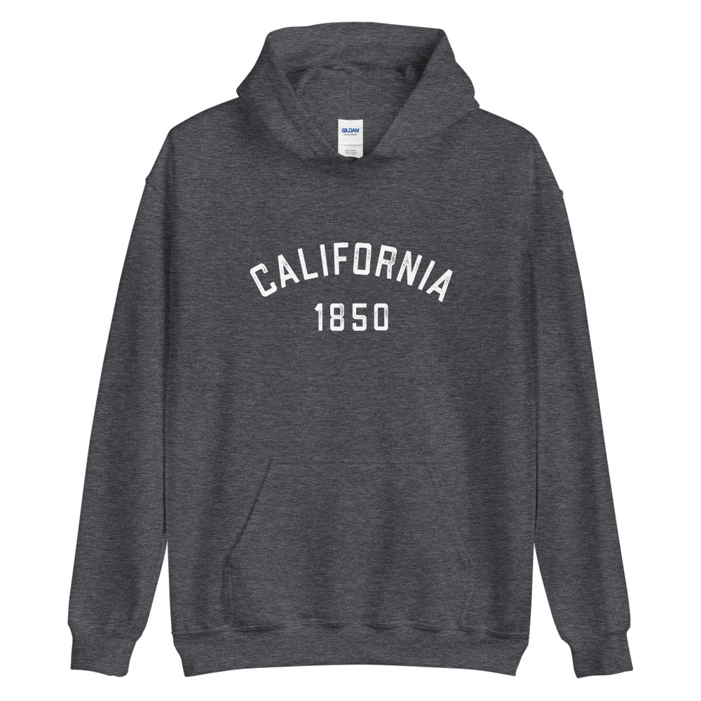 Retro Vintage California Hoodie | 1850 California Statehood Date Sweatshirt