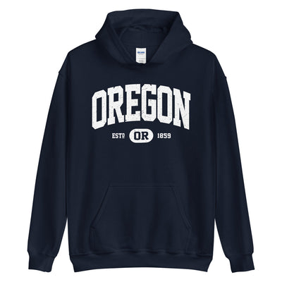 State of Oregon Sweatshirt Navy Blue