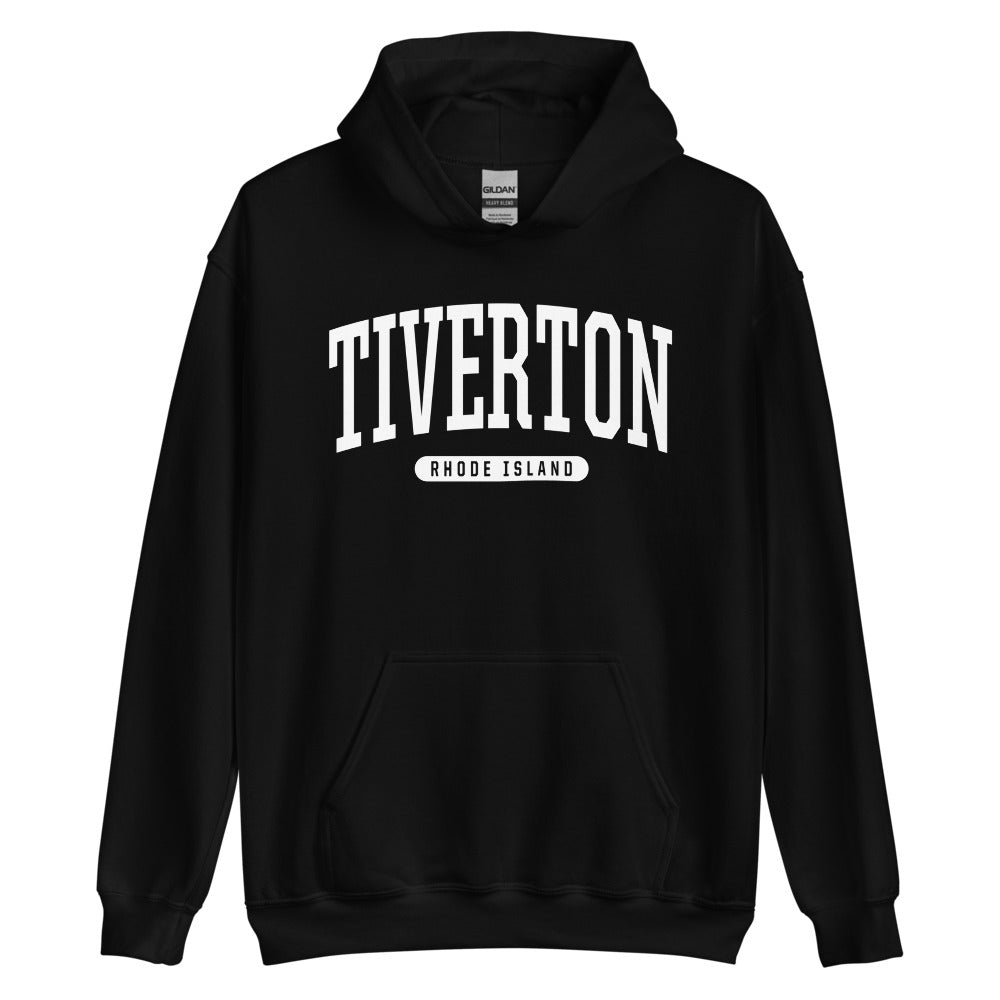 Tiverton Hoodie - Tiverton RI Rhode Island Hooded Sweatshirt