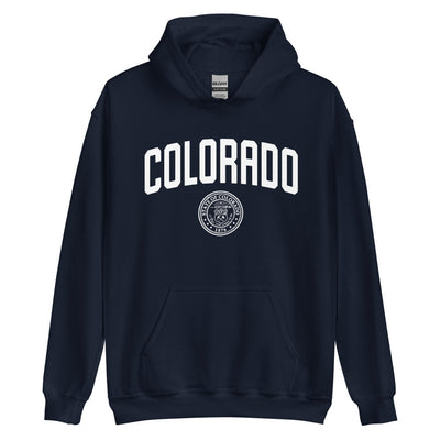 Vintage Colorado State Sweatshirt | State Seal University Style Hoodie