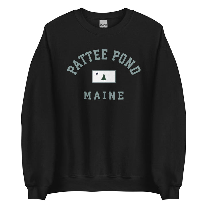 Vintage Pattee Pond Crewneck Sweatshirt - 1901 Original Maine Flag-207 Threads