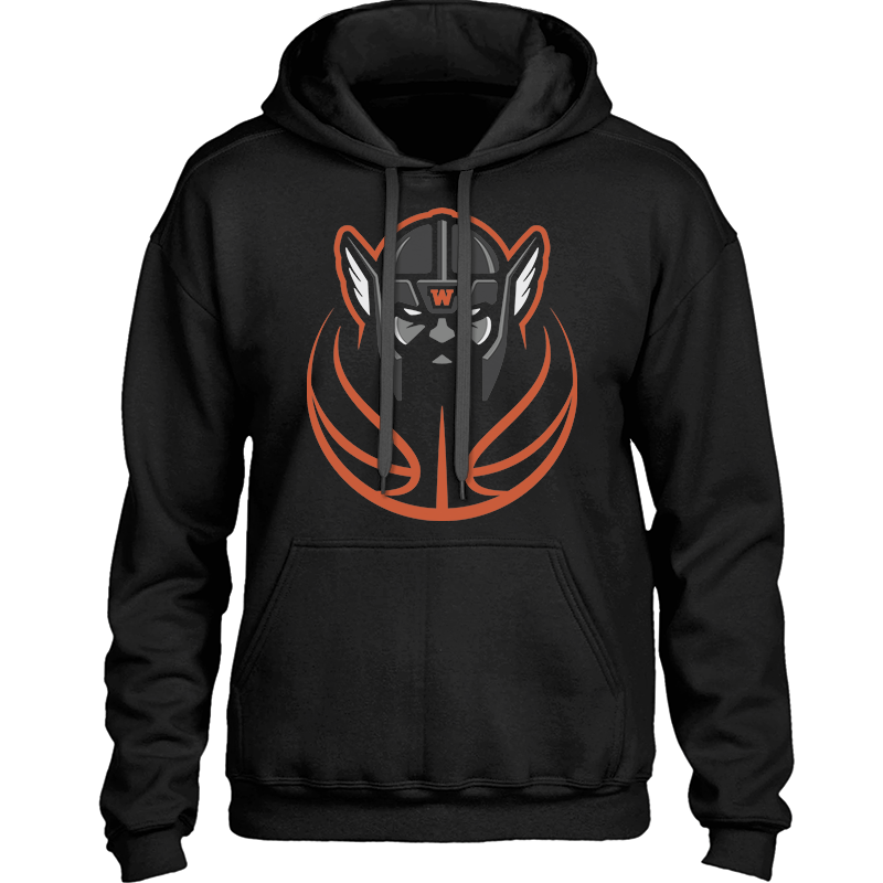 Winslow Raiders Basketball Hooded Sweatshirt (Unisex Hoodie) - 207 Threads