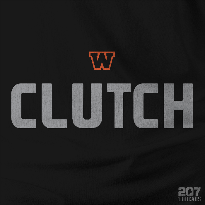 Winslow Raiders CLUTCH "W" Heavy Hooded Sweatshirt - Heavy & Warm Hooded Sweatshirt (Unisex Hoodie) - 207 Threads