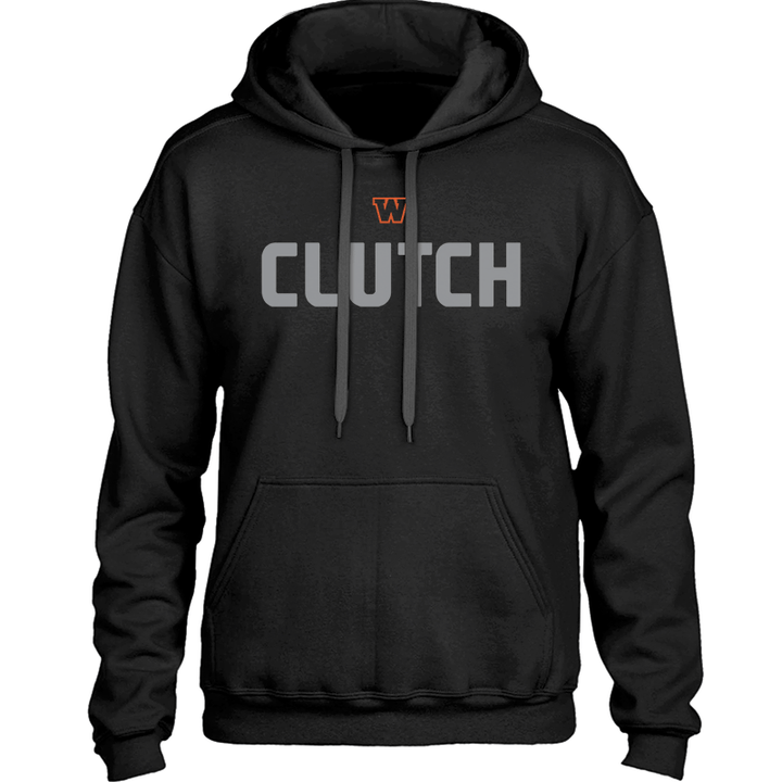 Winslow Raiders CLUTCH "W" Heavy Hooded Sweatshirt - Heavy & Warm Hooded Sweatshirt (Unisex Hoodie) - 207 Threads